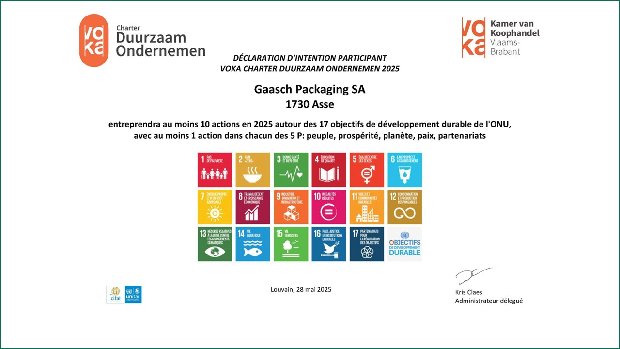 Entrepreneuriat Durable : Adhésion à la Charte VOKA comme Étape Clé