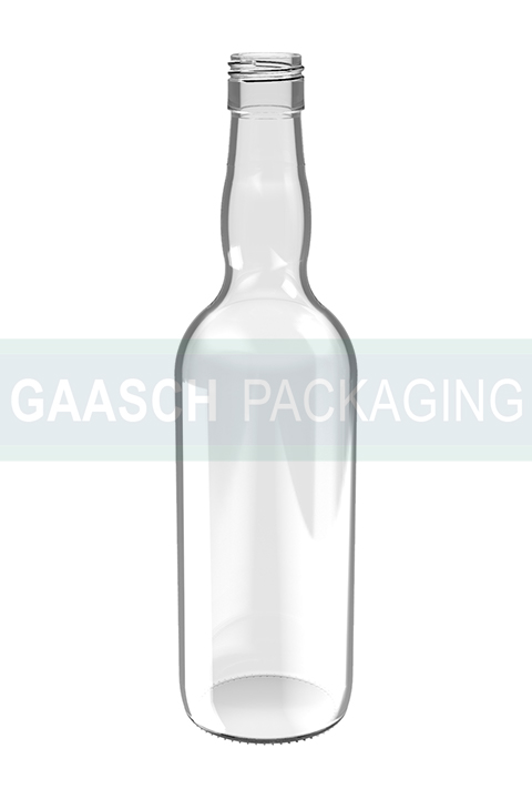 70 CL WHISKY ROUND FLINT