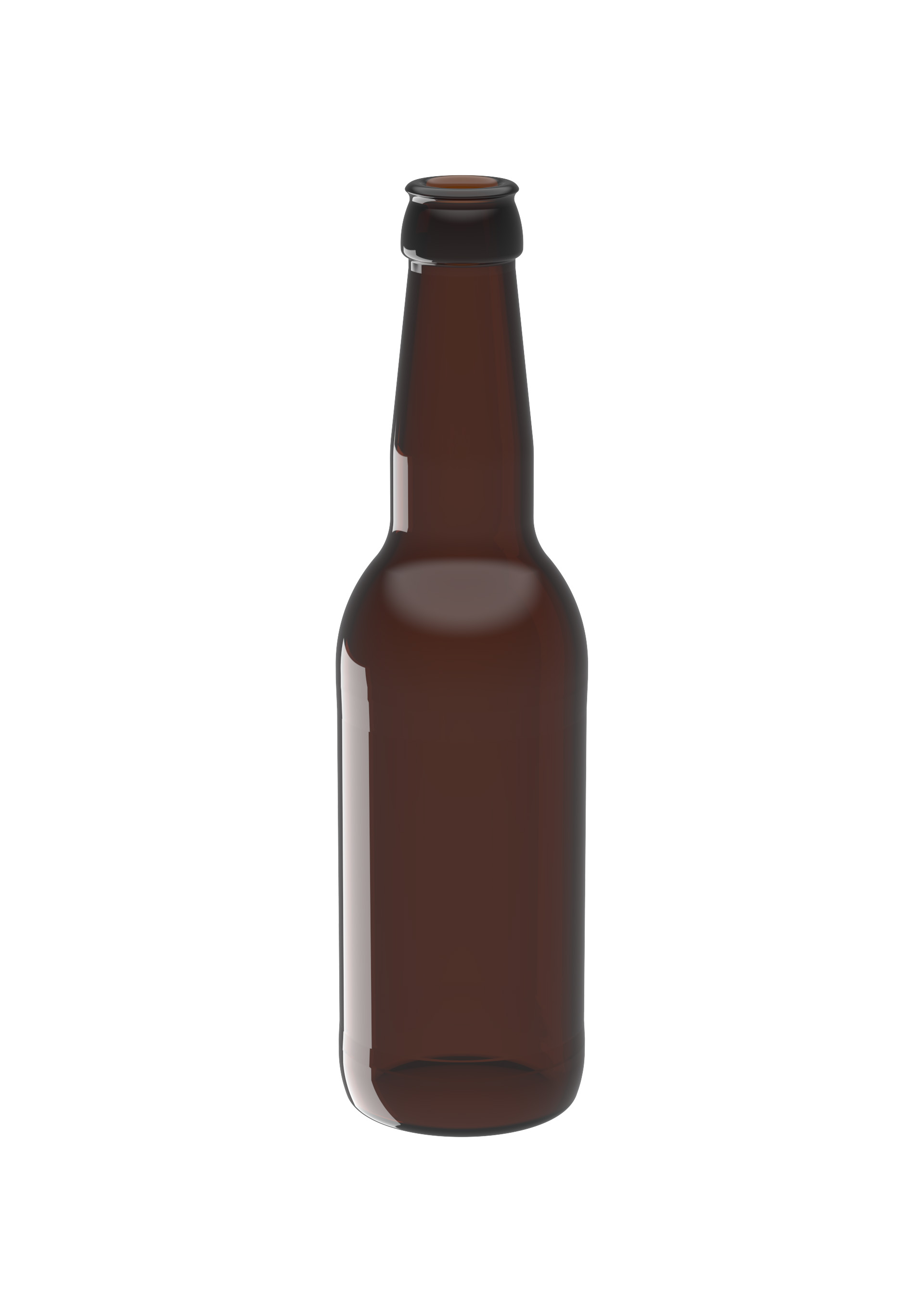 33 CL LONG NECK AMBER
