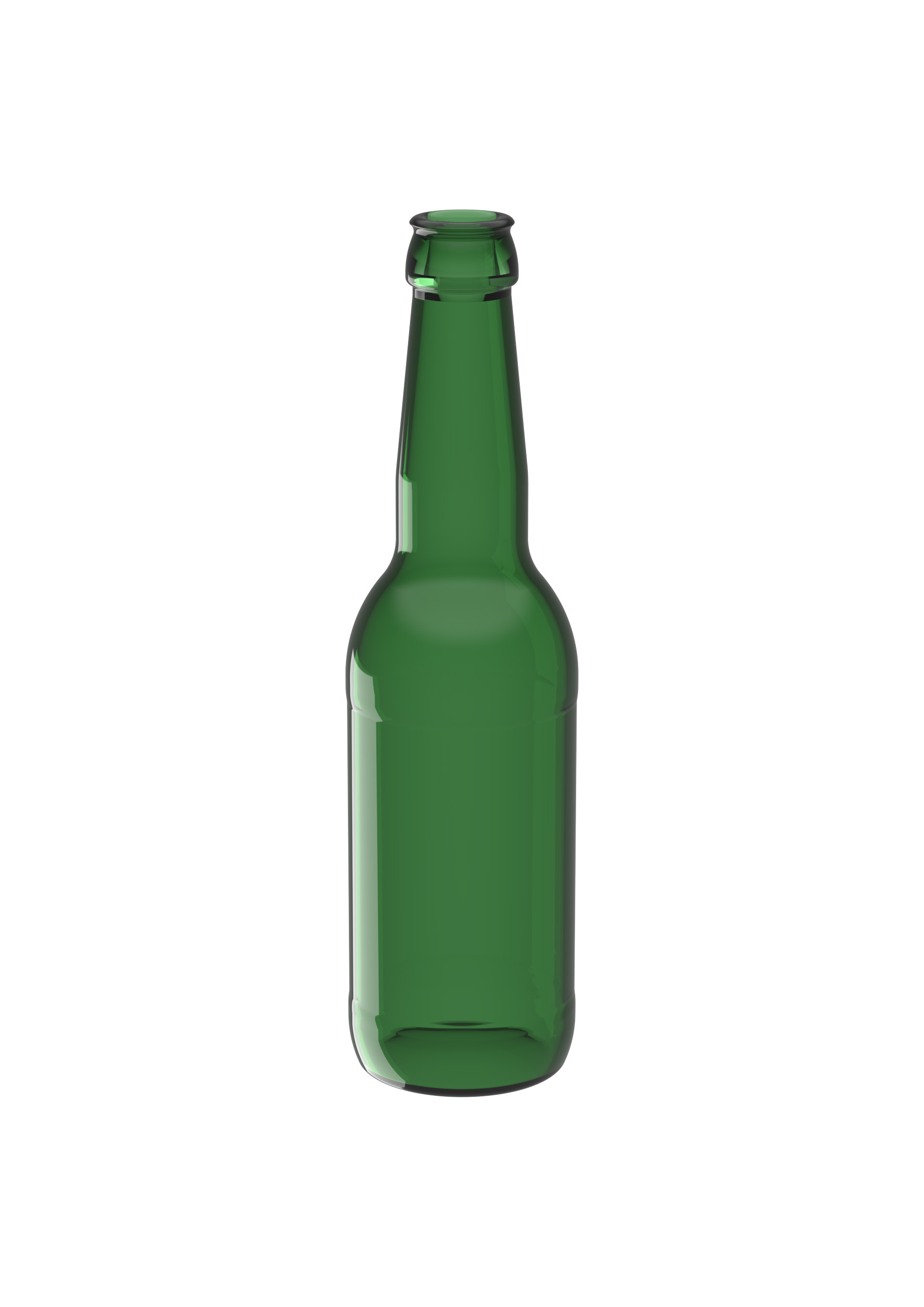 33 CL LONG NECK GREEN CROWN