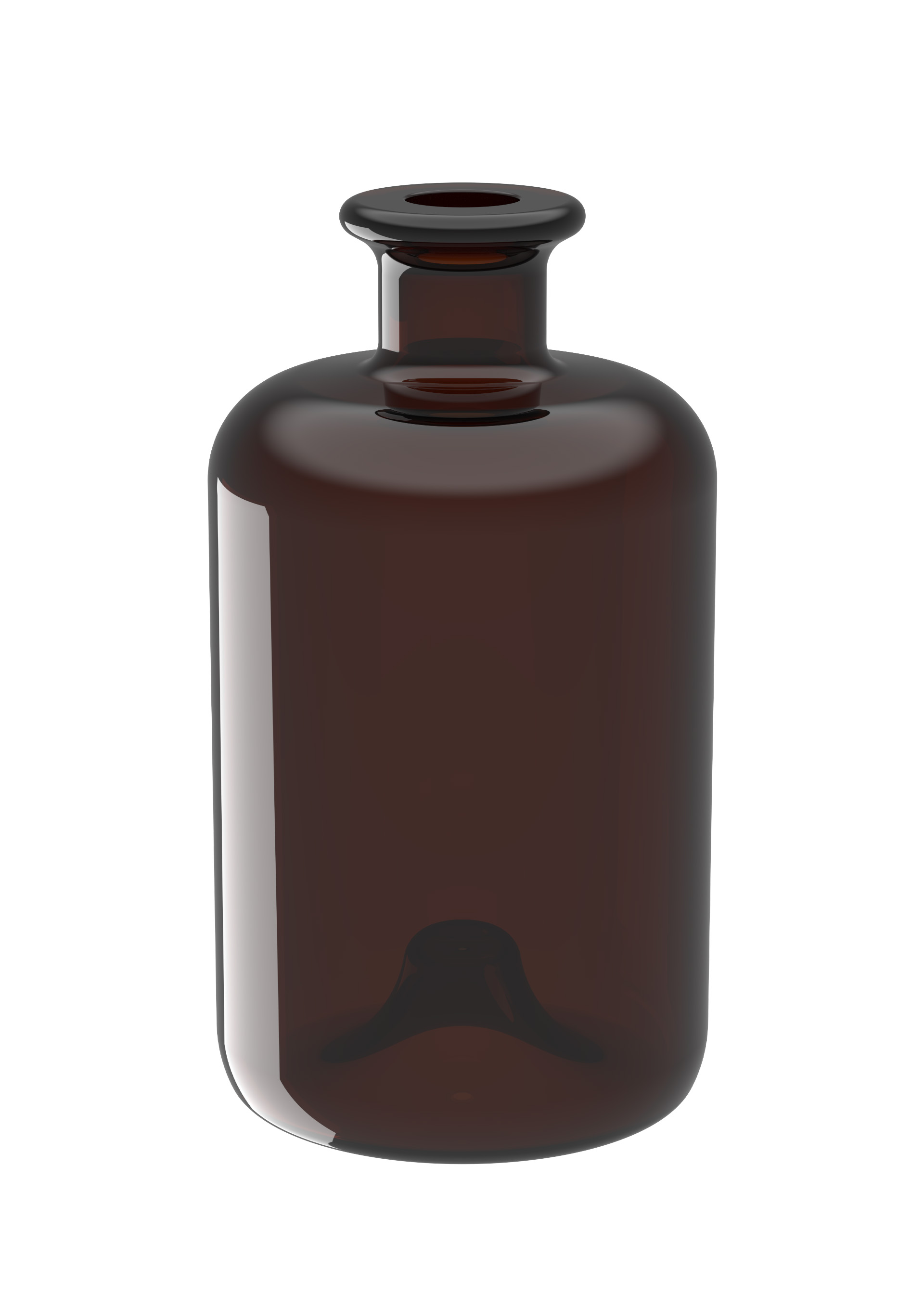 50 CL PHARMA ROUND AMBER