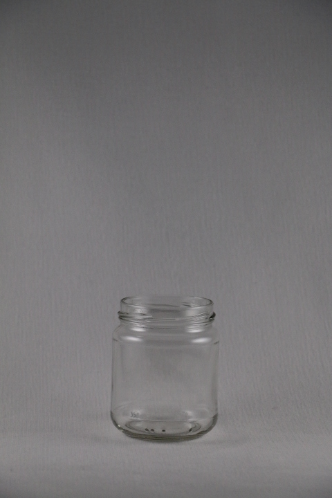228 ML JAR ROUND FLINT
