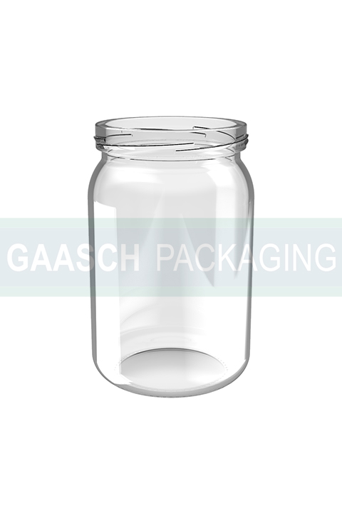 720 ML JAR FLINT TO 82 MM