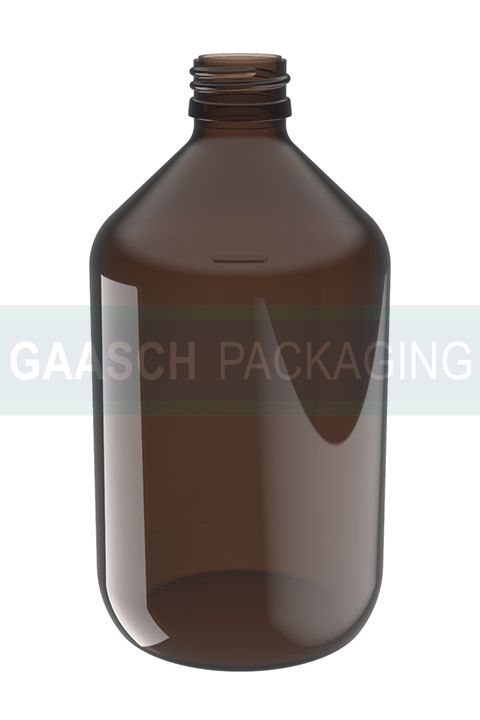 500 ML VERAL AMBER PP 28 STD