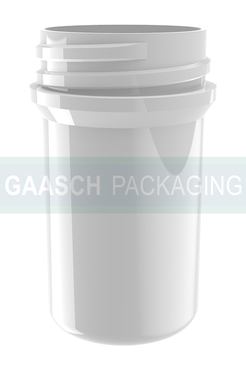 20 ML JAR PP WHITE 25x50