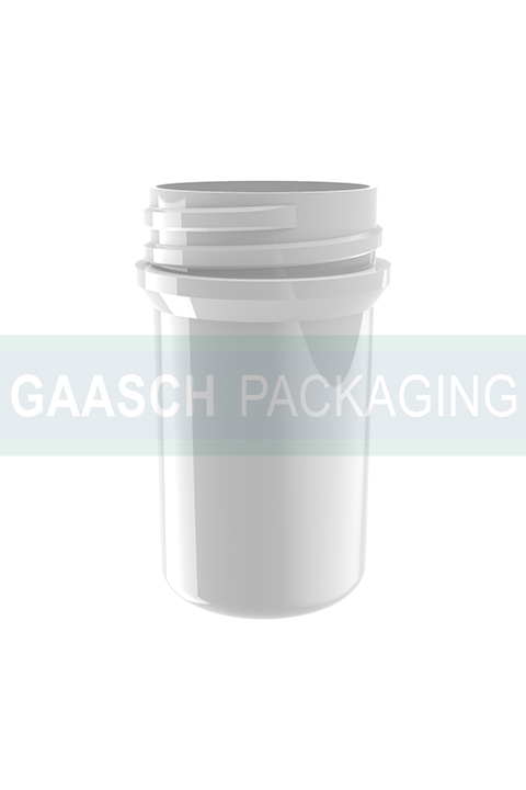 20 ML JAR PP WHITE 25x30