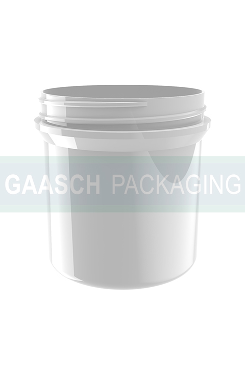 125 ML JAR PP WHITE 55x60