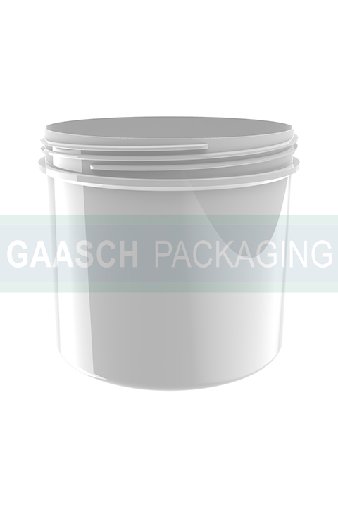 500 ML JAR PP WHITE 90x85