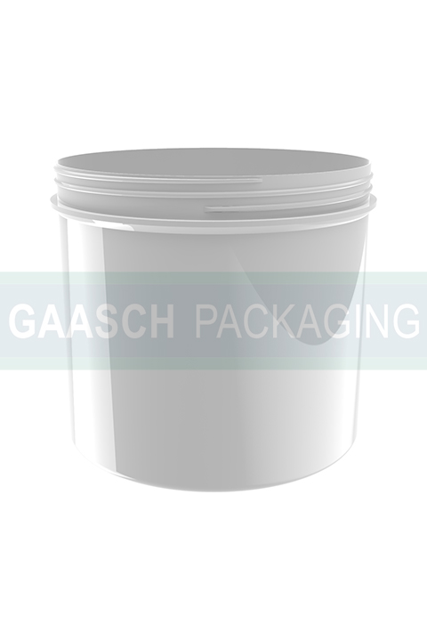 1500 ML JAR PP WHITE 130x125