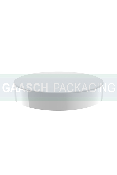 56 MM SCREW LID PP WHITE