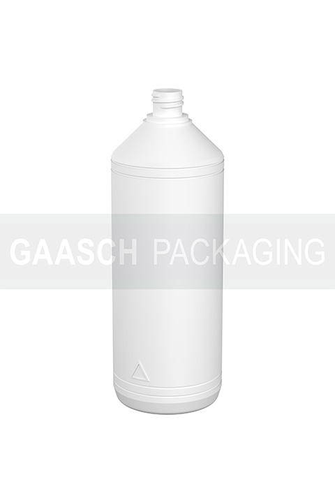 1000 ML ROUND PE WHITE NECK