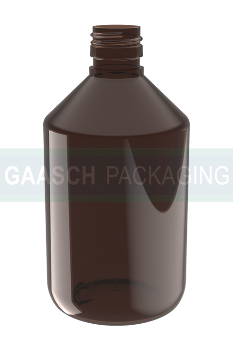 500ML VERAL PET AMBER