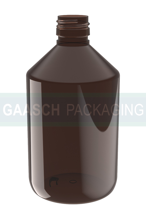 500 ML VERAL PET AMBER